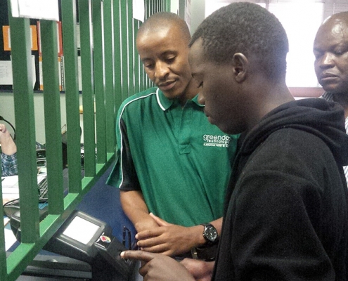 attendance scanner in hospital